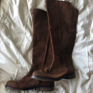 Gorgeous Leather Franco Sarto Camel Color Boots